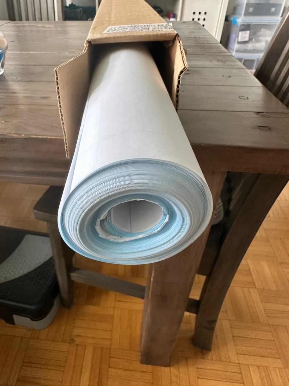 Grid Paper Roll 34” long