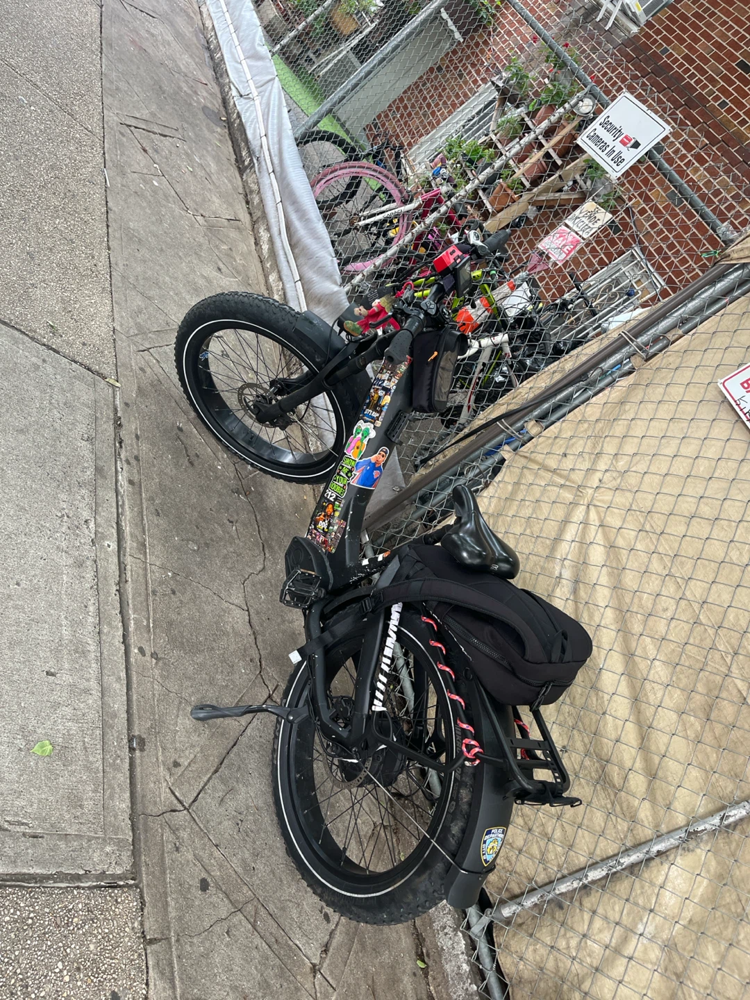 Black Electric Fat Tire Bike - photo 2