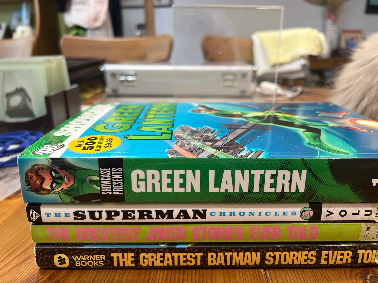 Set of four DC Comic Book Volumes