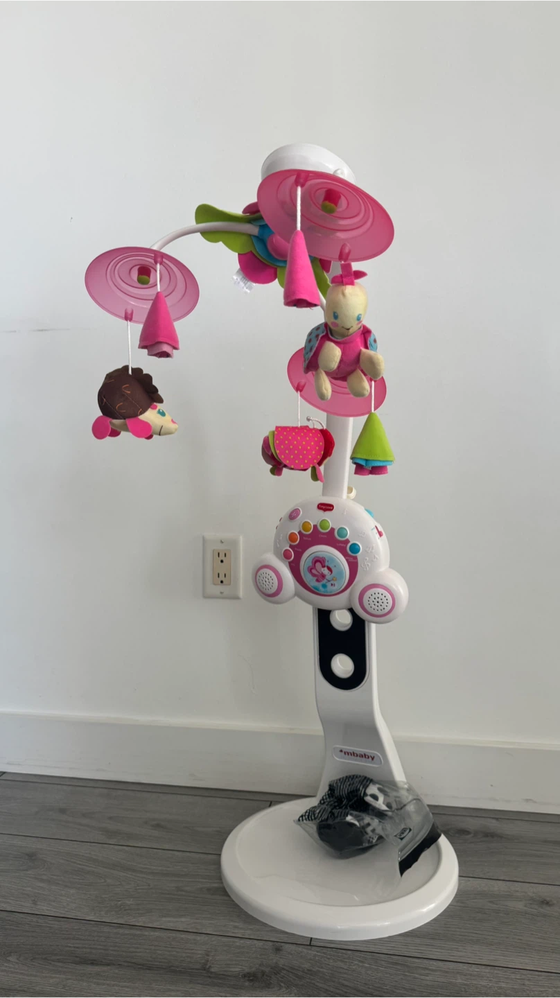 Infant Fisher-Price mobile + stand