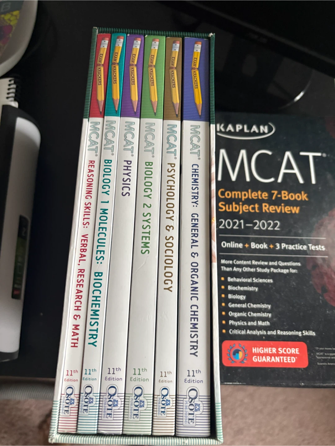 Kaplan MCAT Complete 7-Book Subject Review 2021-2022