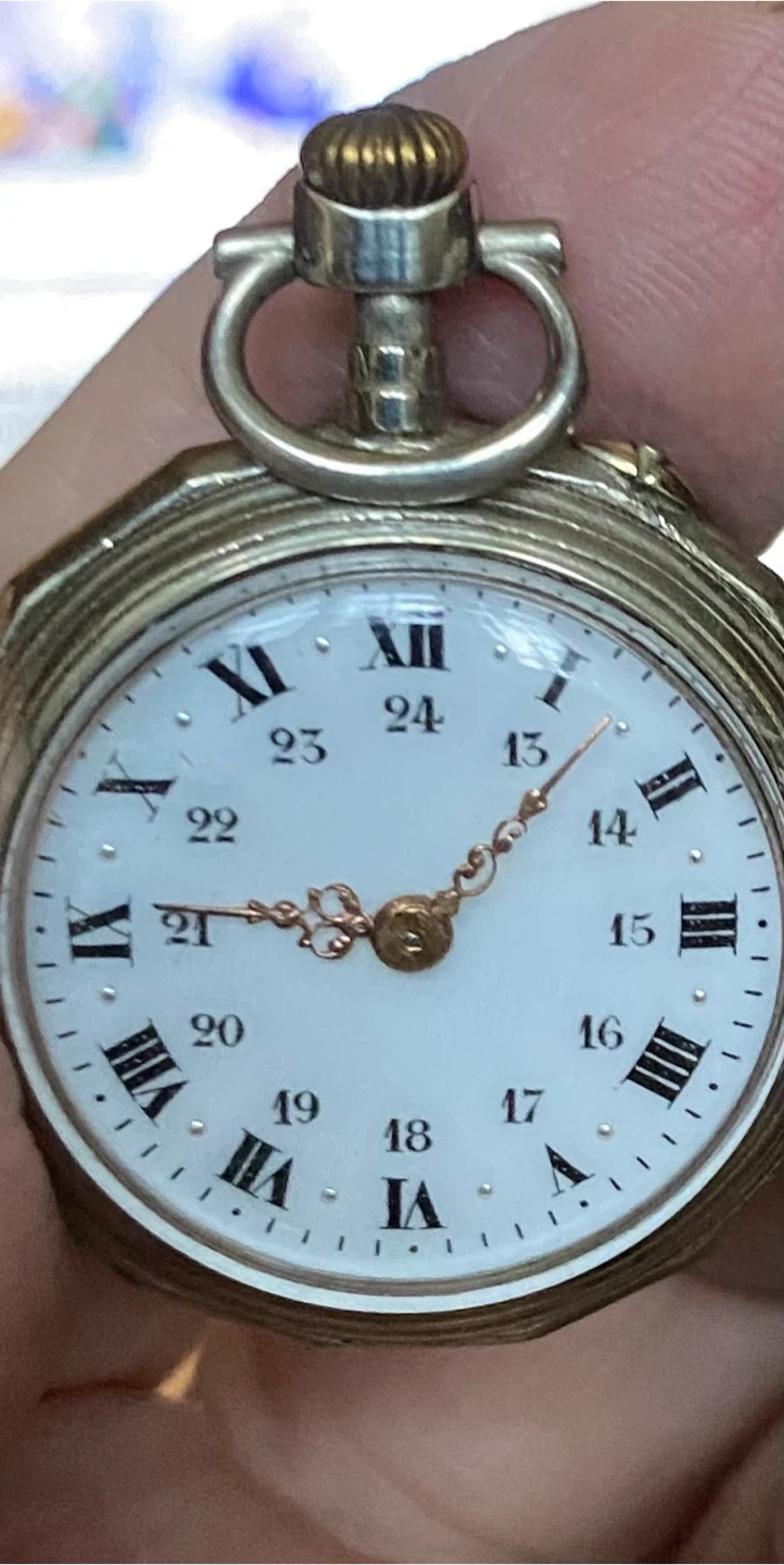 Argentan small Swiss pocket watch
