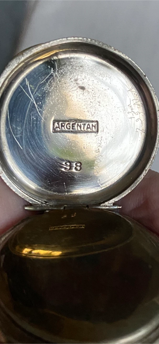 Argentan small Swiss pocket watch - photo 2
