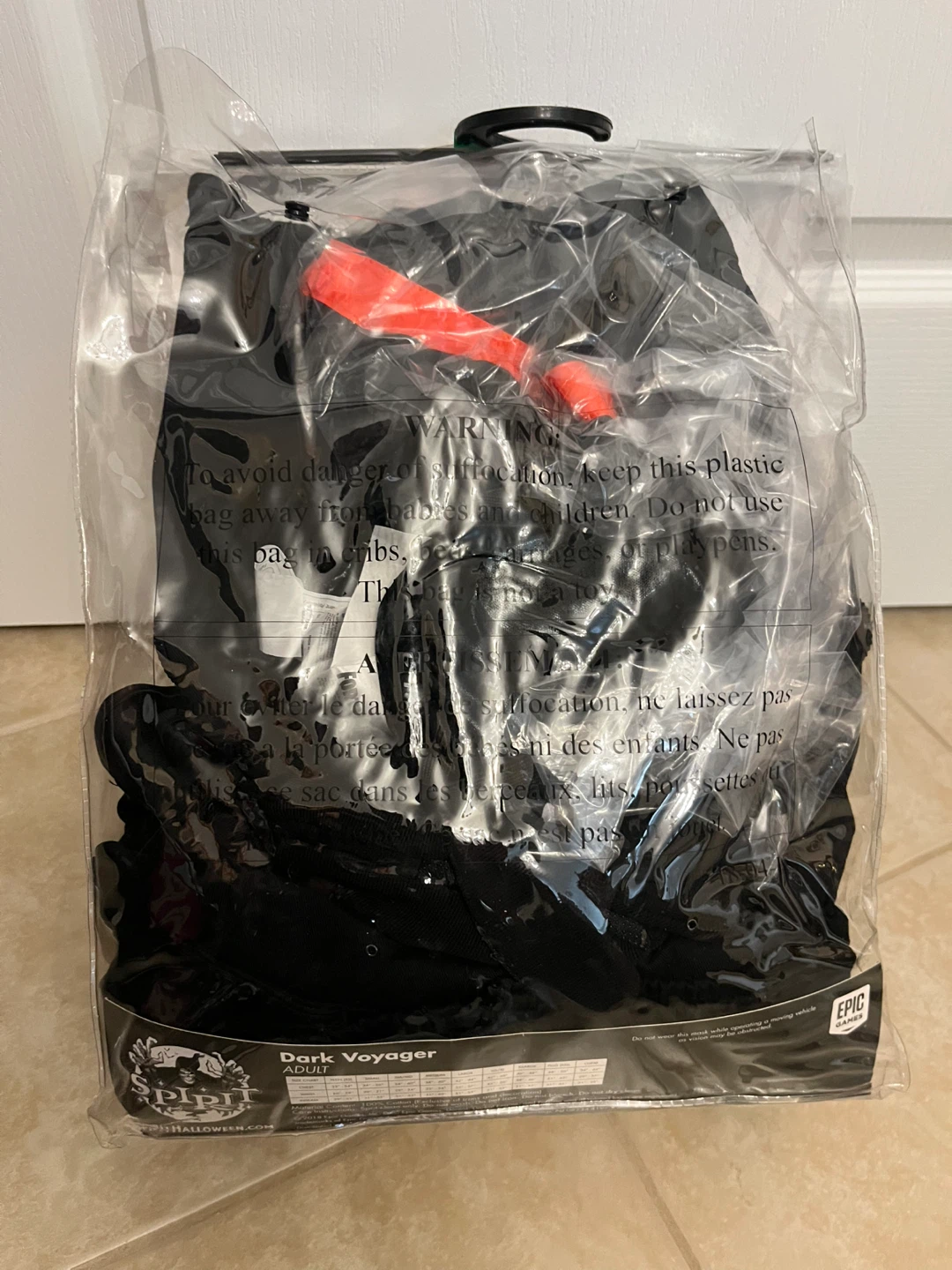 Spirit Halloween Fortnite Dark Voyager Adult Costume Large - photo 3