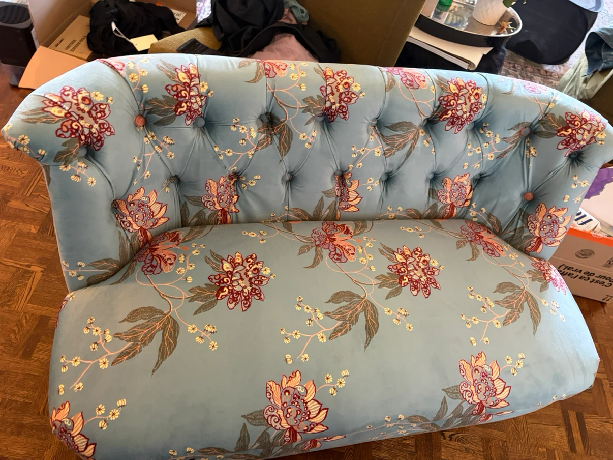 Canora Grey Blue Sofa NEW NEVER used - photo 4