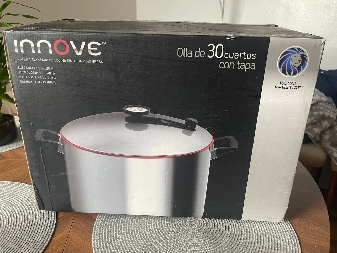 Royal Prestige INNOVE 30 Qt Stock Pot with Lid