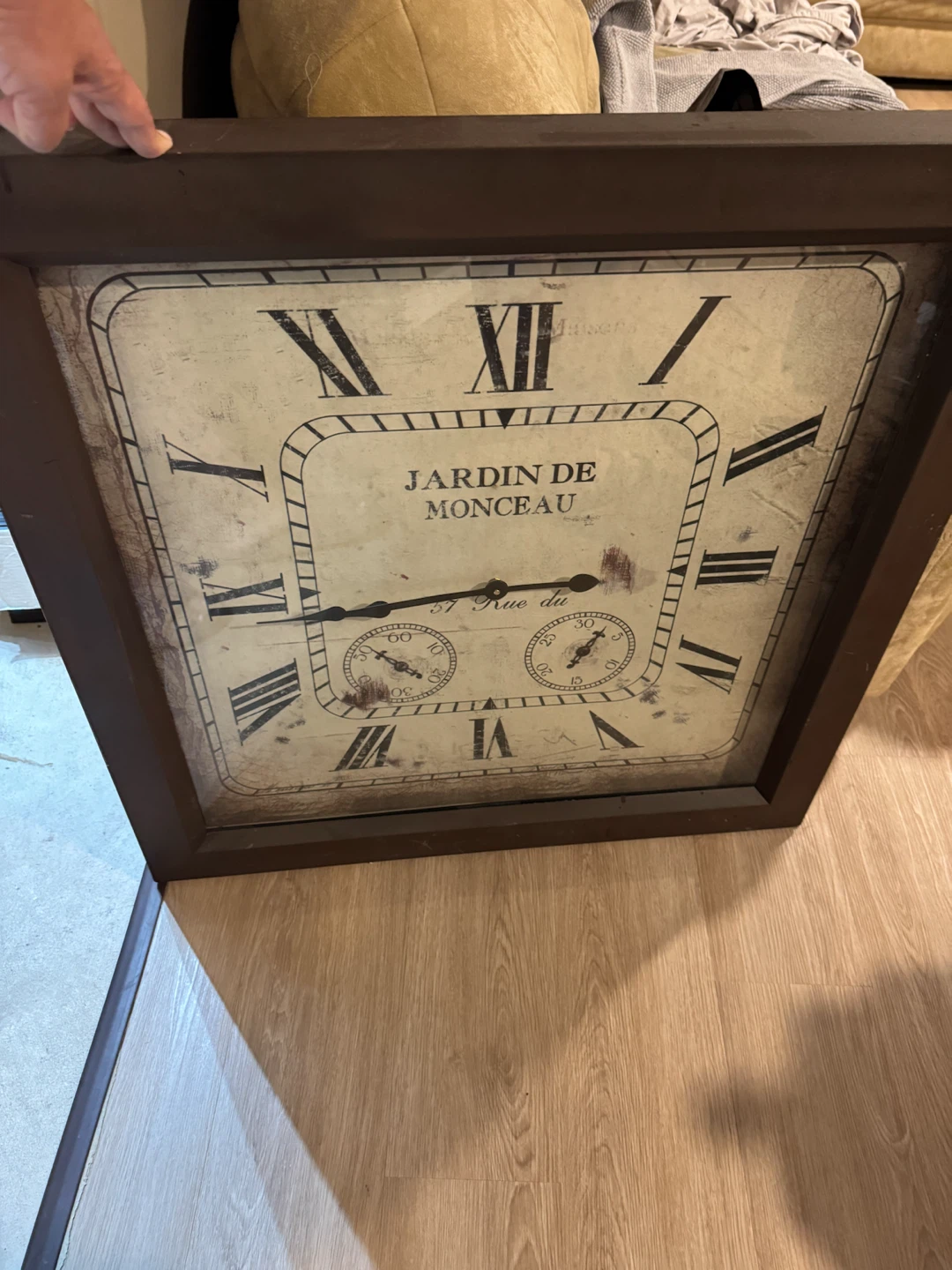 Jardin de Monceau Decorative Wall Clock