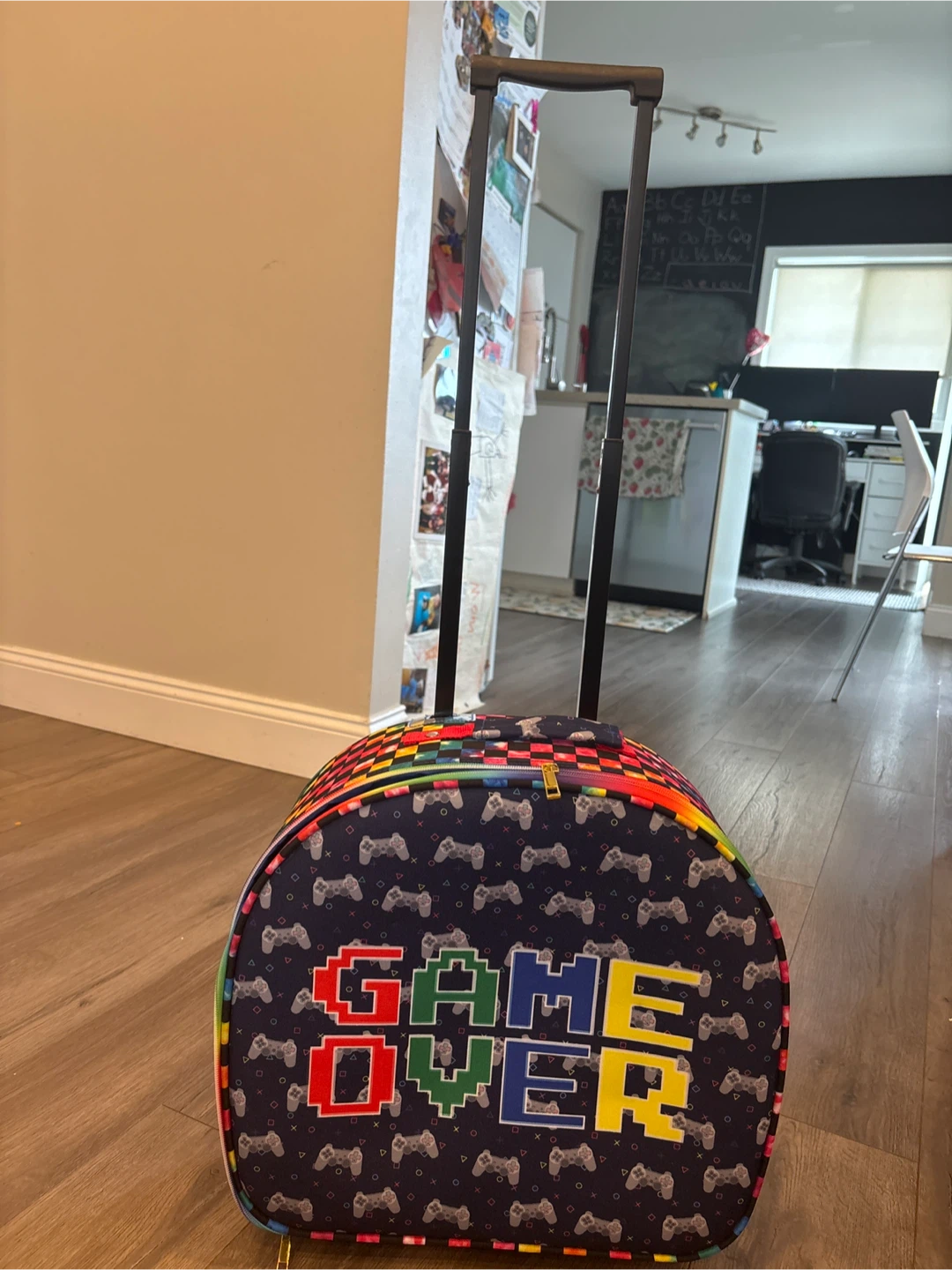 Kids' Rolling Luggage - Game Over Design