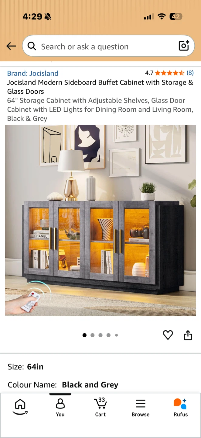 Modern Buffet Cabinet