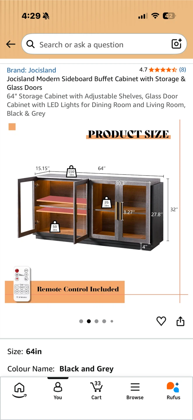 Modern Buffet Cabinet - photo 2
