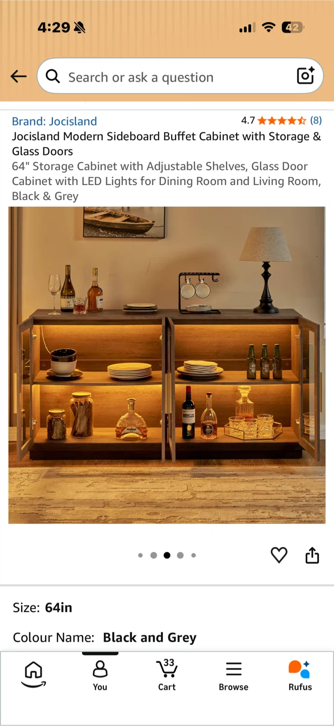 Modern Buffet Cabinet - photo 4