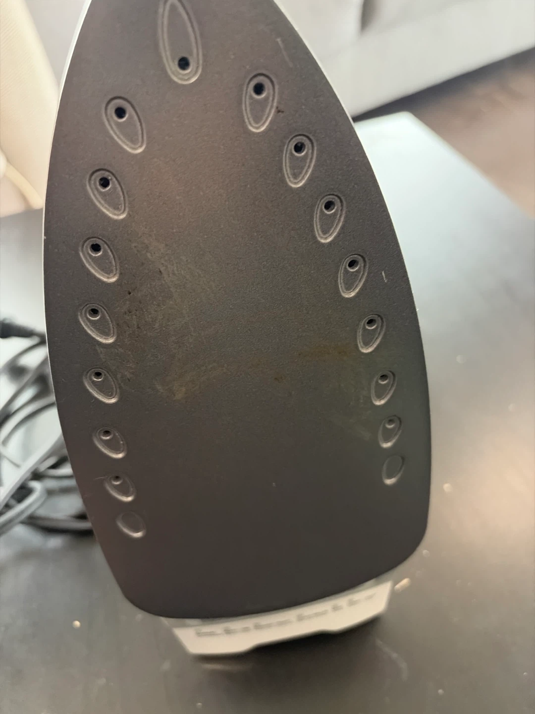 Black and Decker Teal and White Steam Iron - photo 3