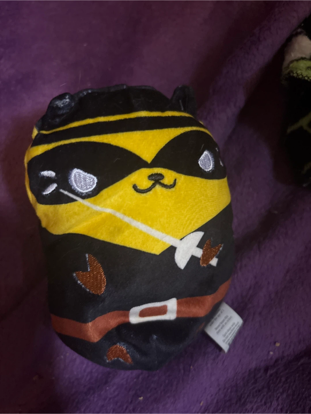 Plush Bandit Raccoon Toy