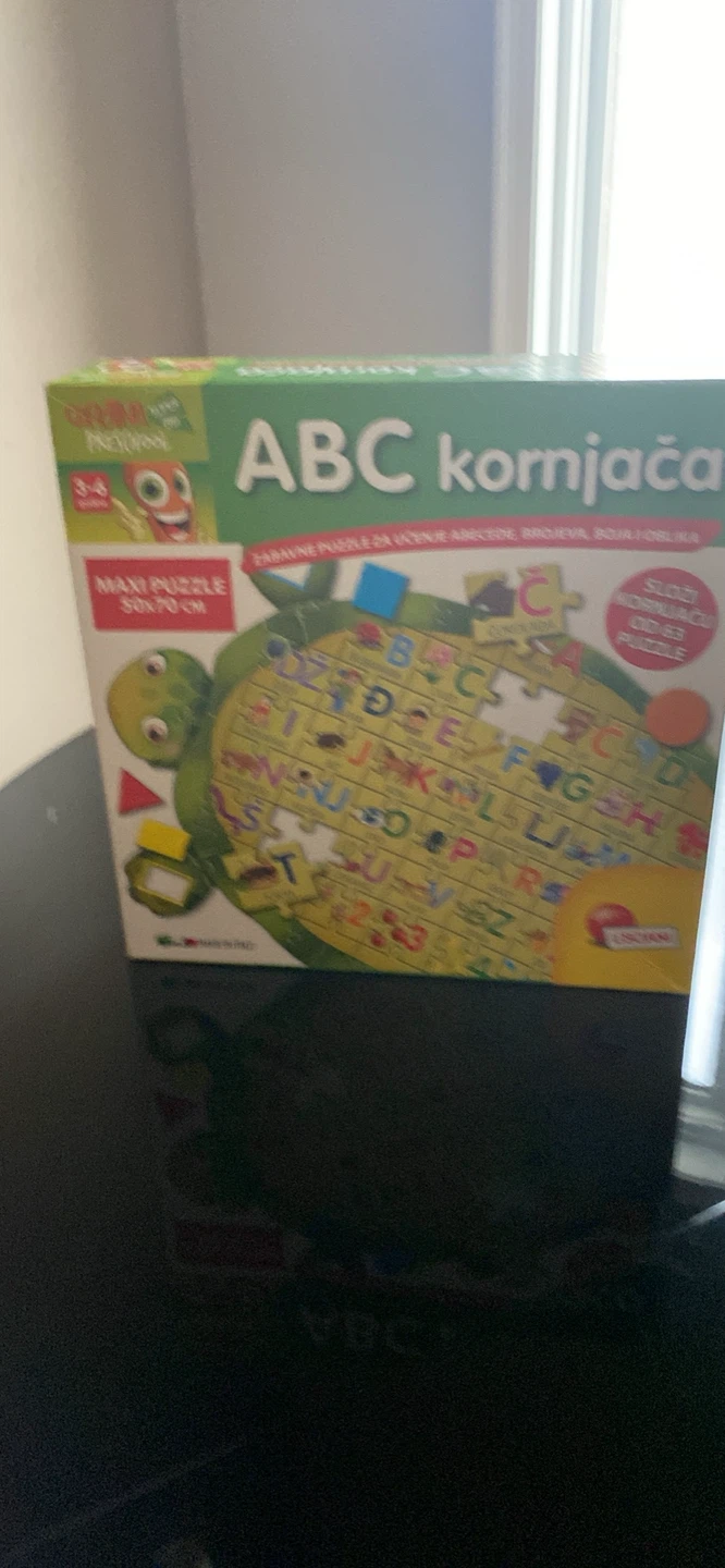 Croatian alphabet puzzle