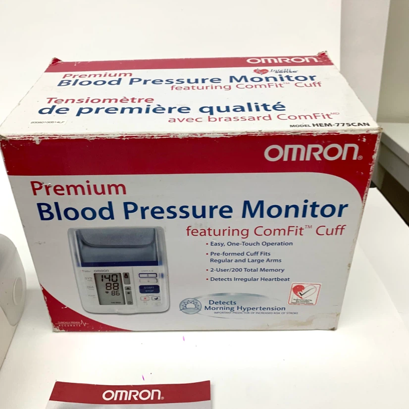 Digital Blood Pressure Monitor Cuff Omron HEM-775CAN - photo 5