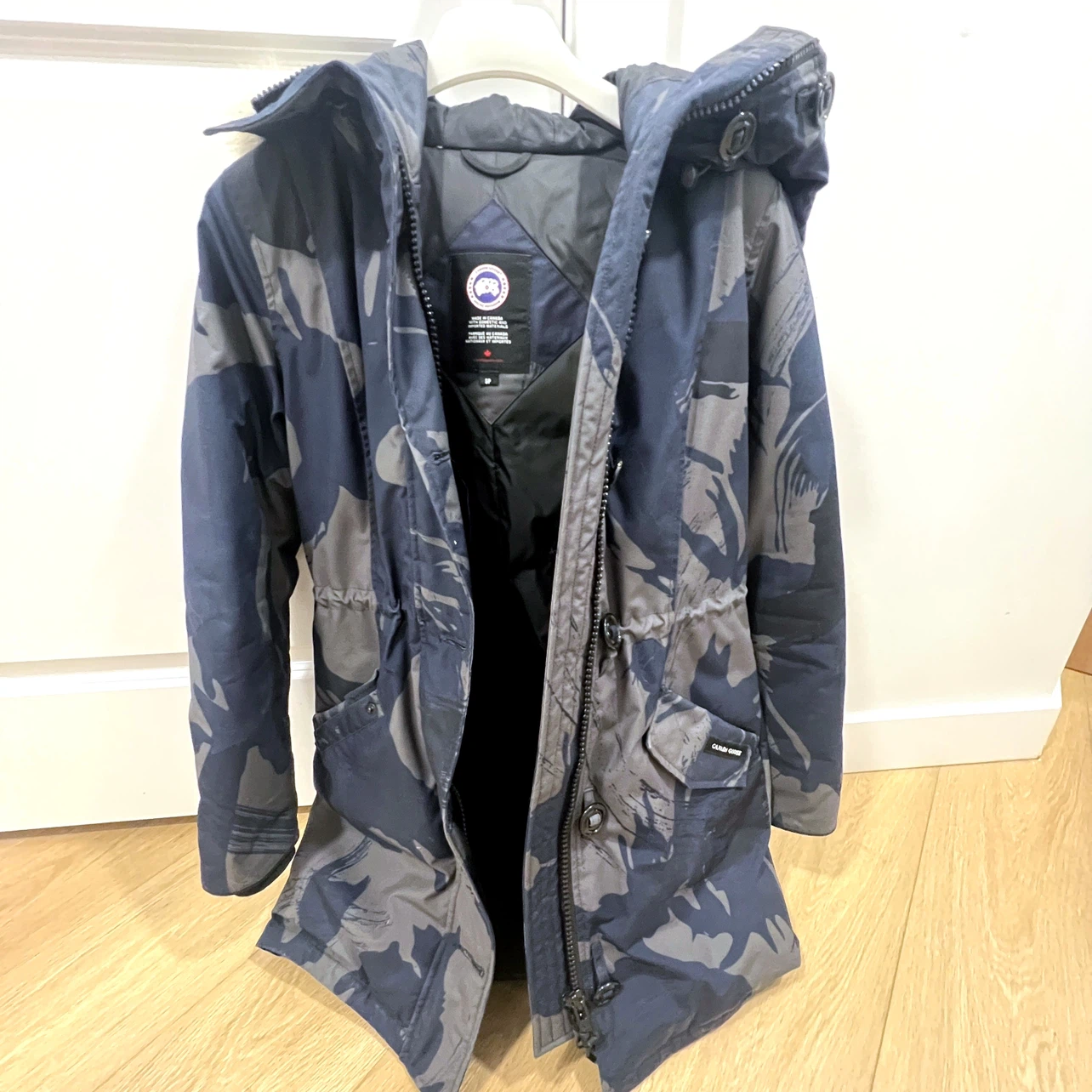 Canada Goose Rare Rossclair Parka 2580L – Blue Camo