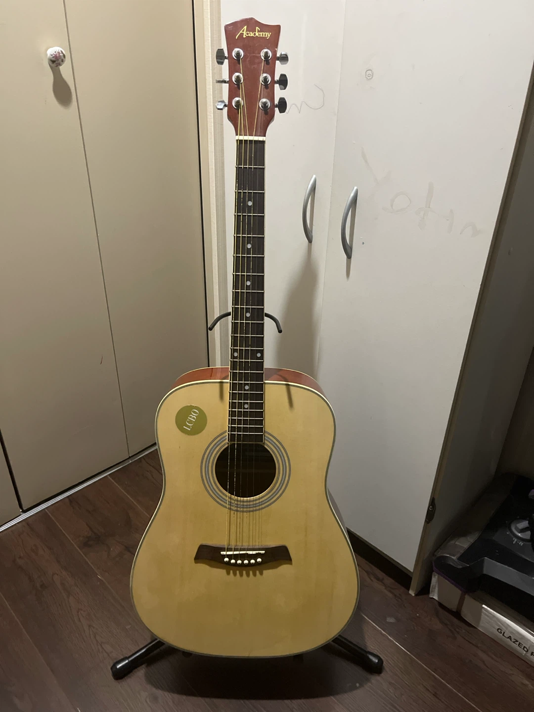 Academy Acoustic Guitar with Stand - photo 3