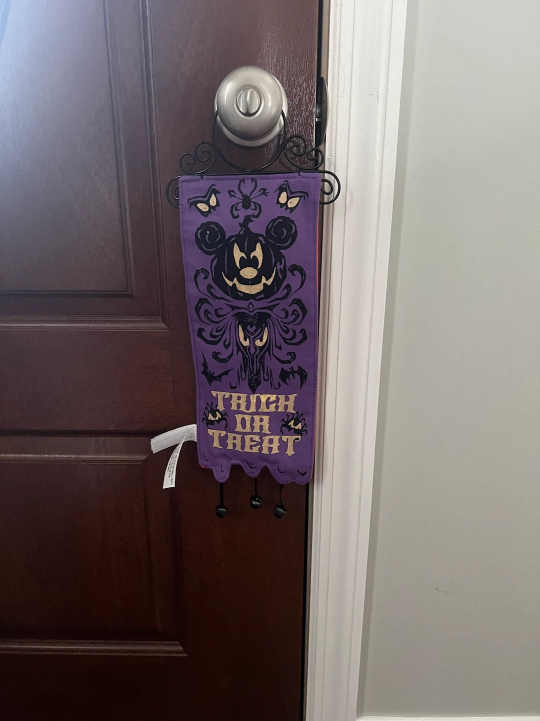 Disney Parks Mickey Mouse Haunted Mansion Halloween Banner - photo 4