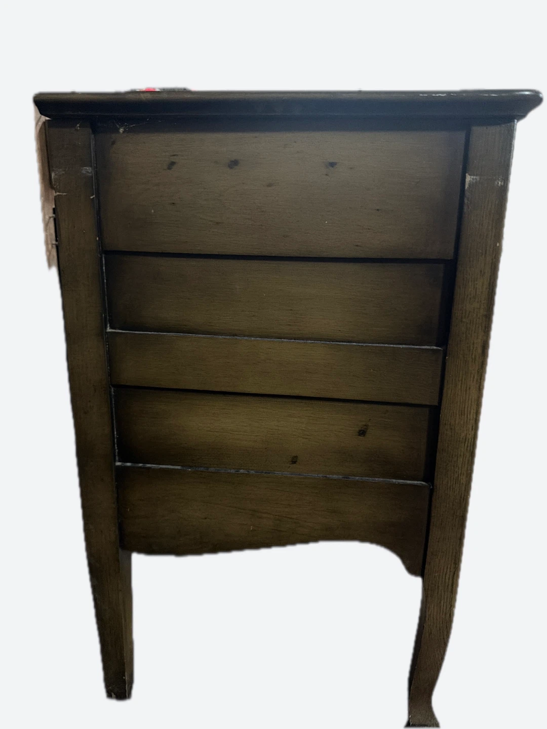 Antique Wooden Side Table Nightstand - photo 3