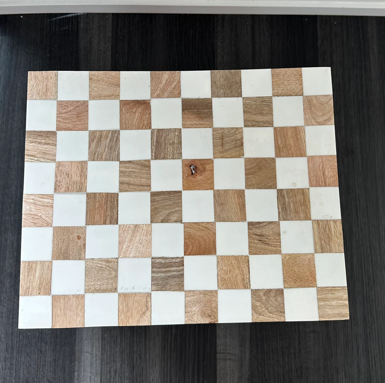 Wooden Chess Board Stool/Table - photo 3