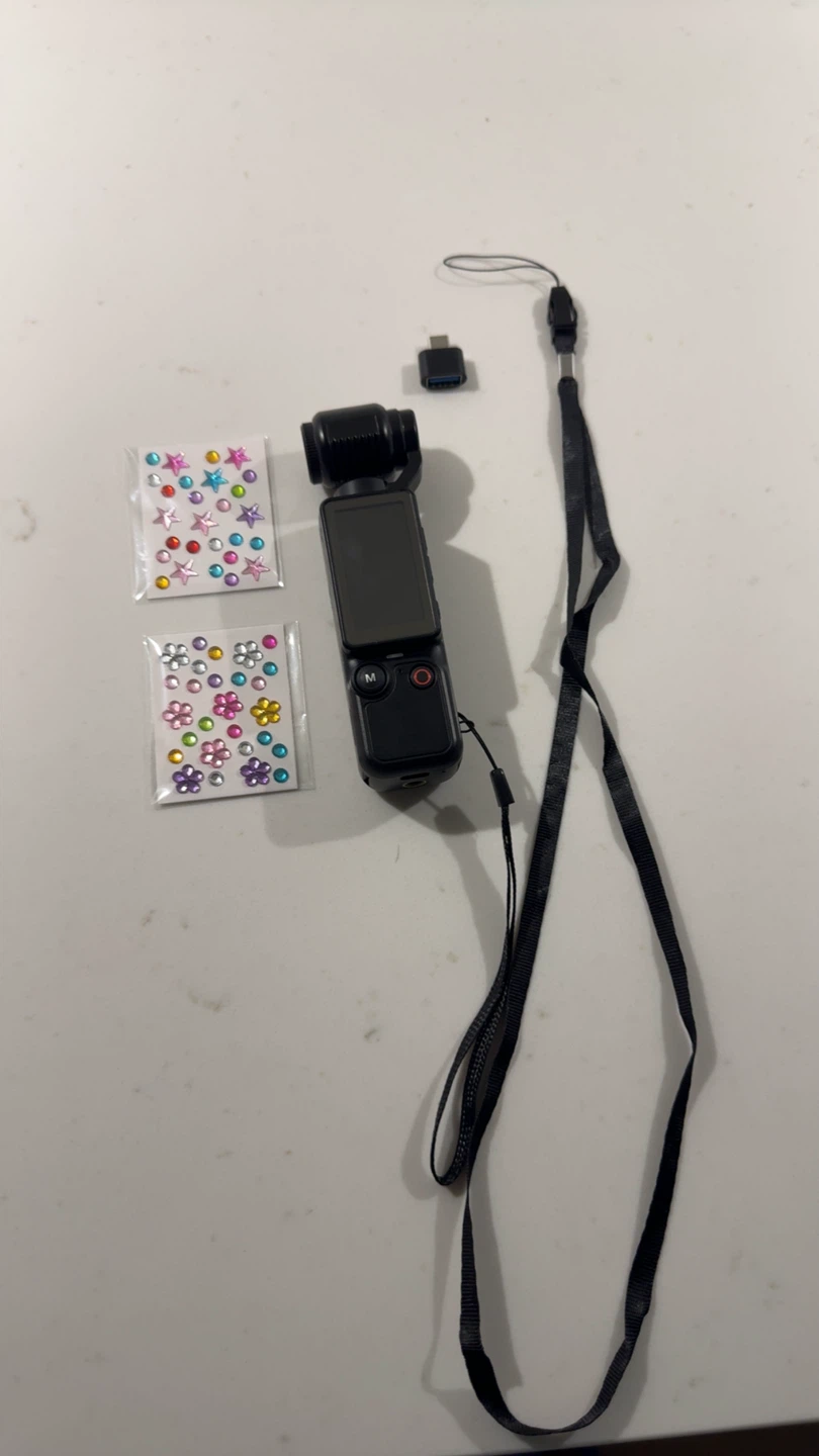 CCD digital camera  with accessories