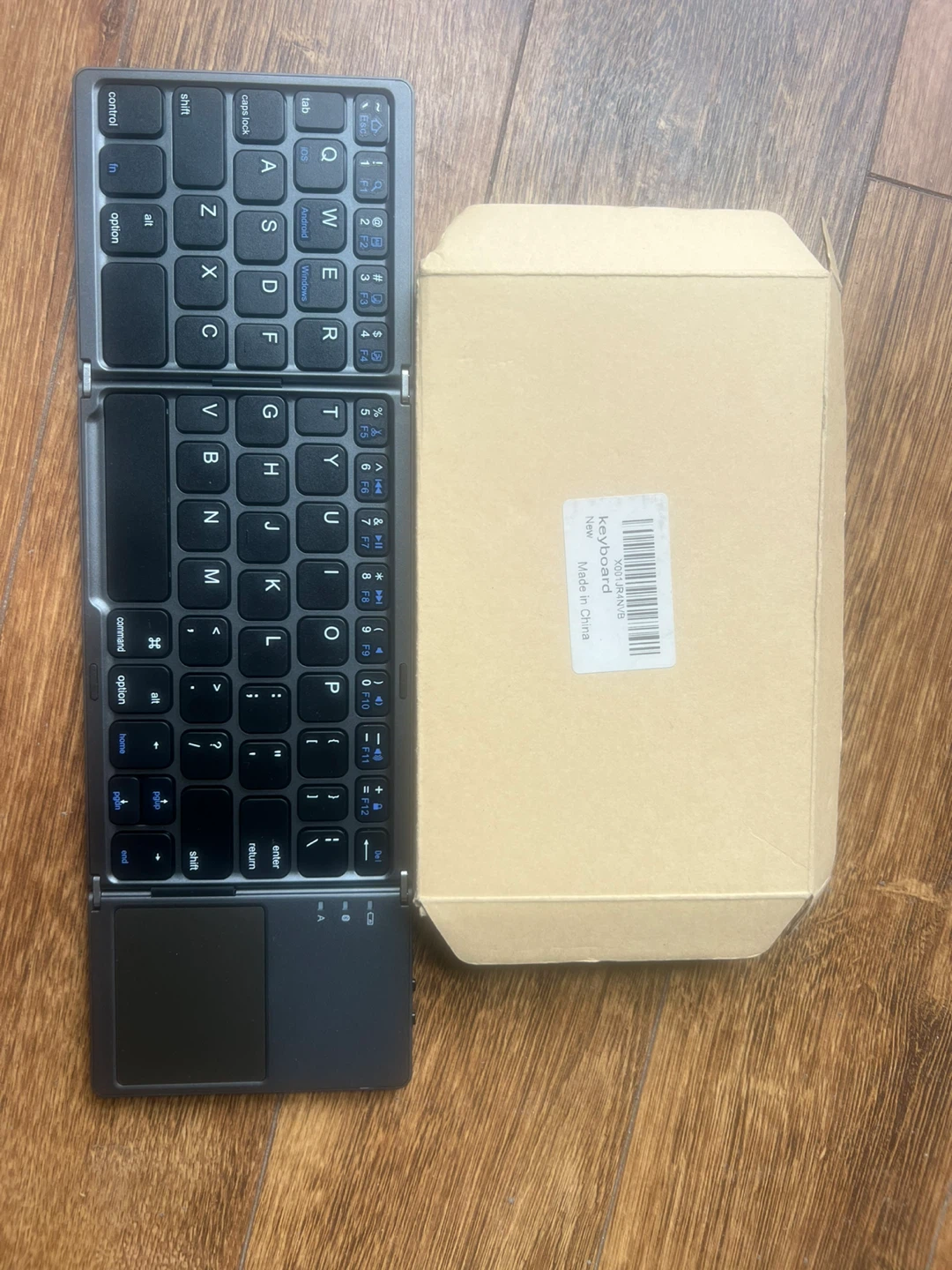 Foldable Bluetooth Keyboard with Trackpad