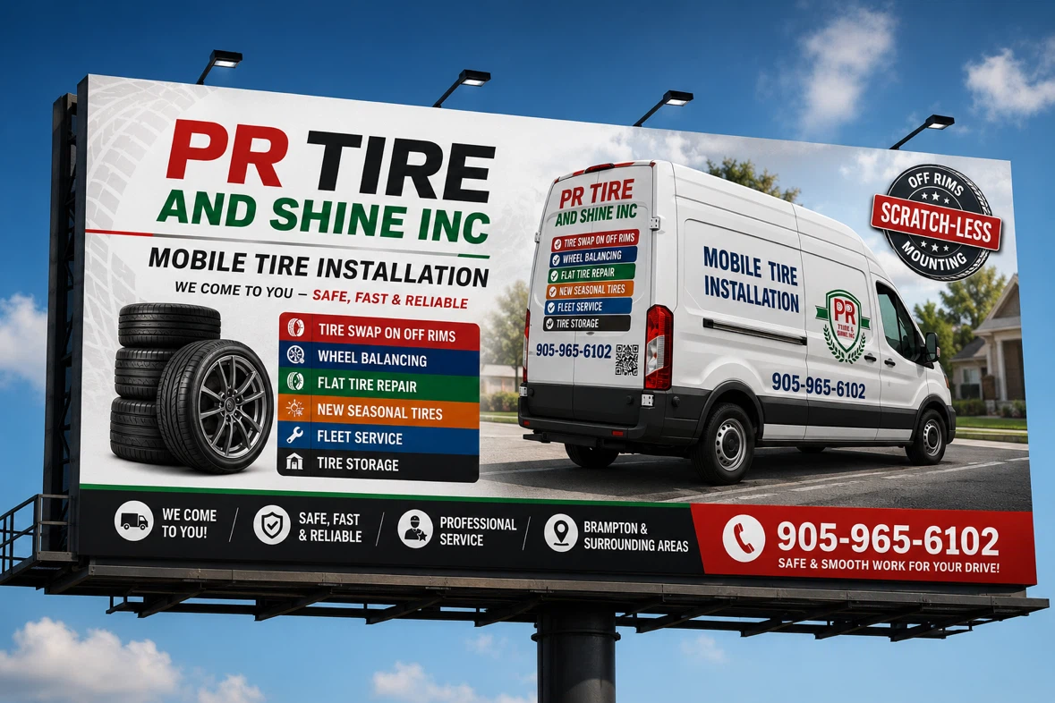 PR Tire and Shine Mobile Tire Installation Services