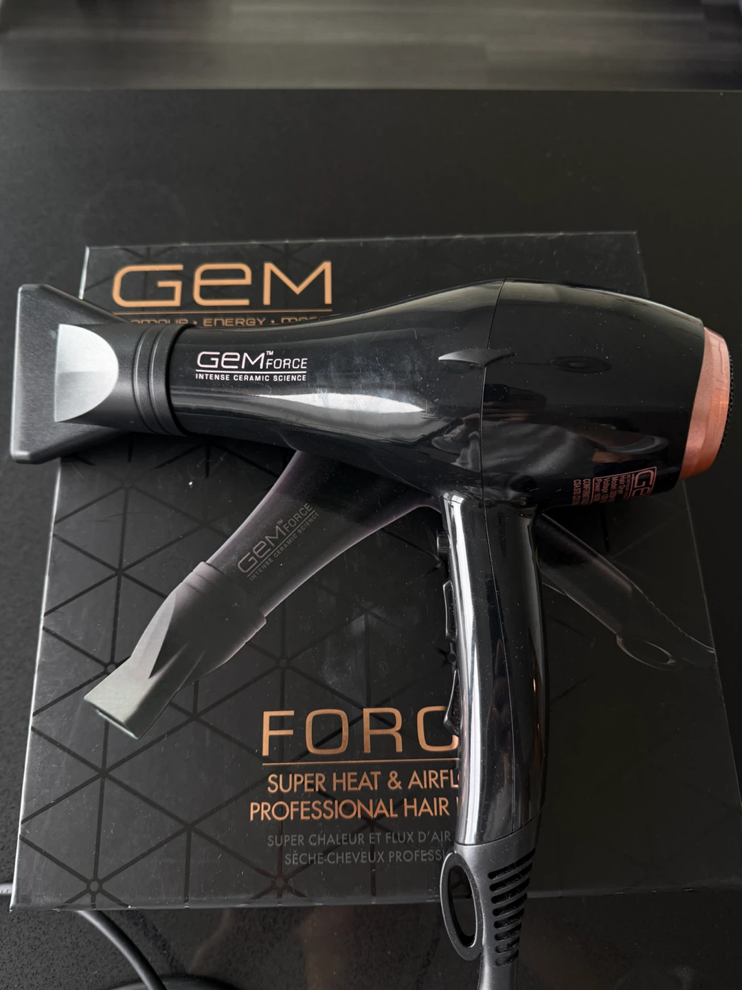GEM FORCE Professional Hair Dryer