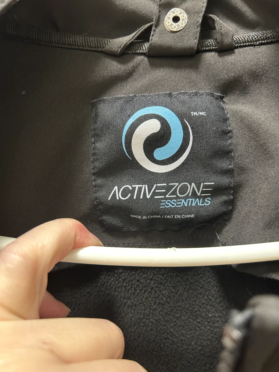 Active Zone Essentials Black Jacket 1X - photo 2