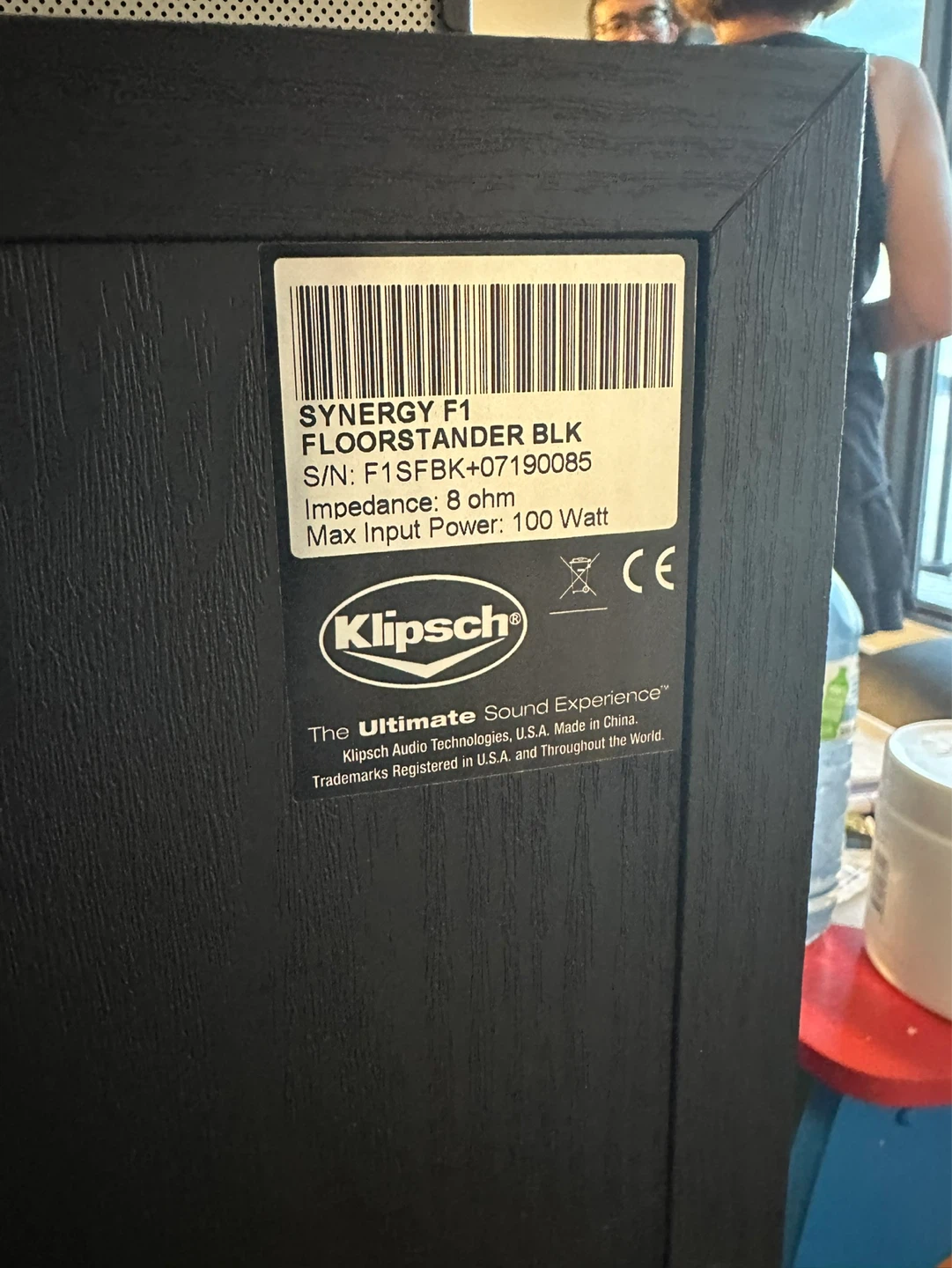 Home Theatre JBL Subwoofer & Klipsch Synergy F1 Speakers - photo 4