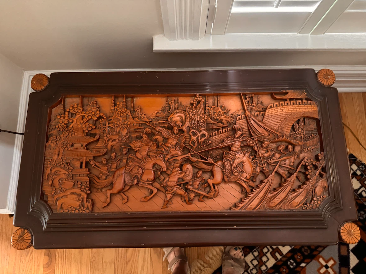 Vintage Chinese Carved Chest - photo 2