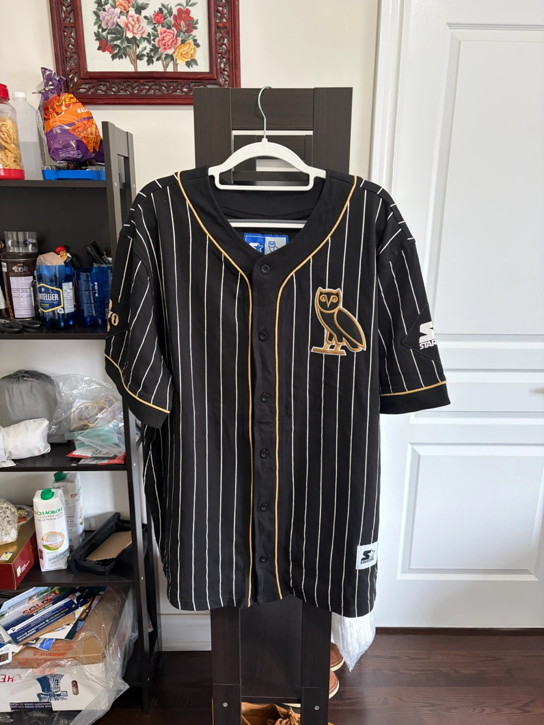Starter x OVO "Owls" Baseball Jersey - XL