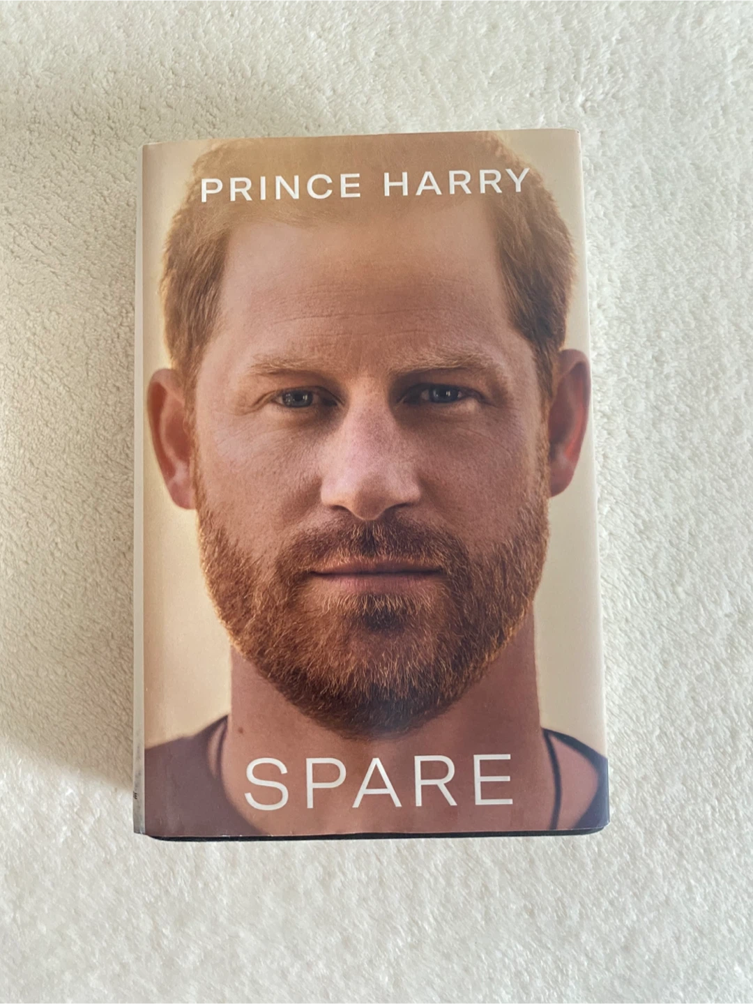Hardcover Prince Harry’s Book Spare
