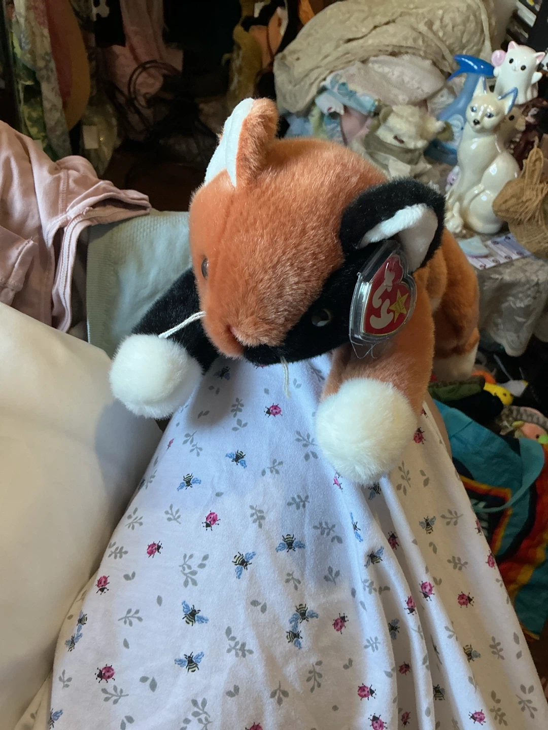 Ty Beanie Baby Red Fox Plush Toy