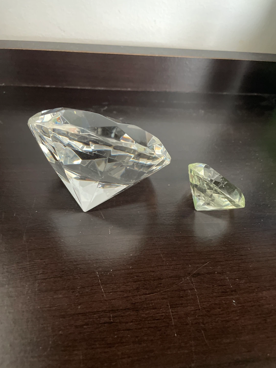 Crystal Diamond Paperweights