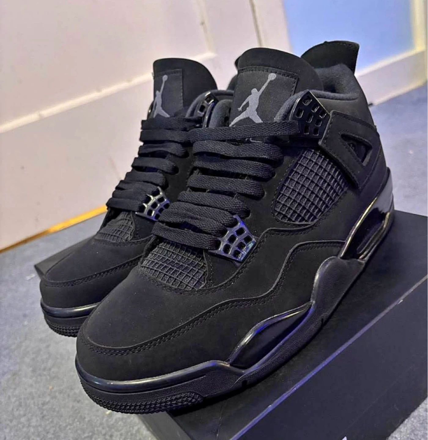 Jordan 4 "Black Cat" Sneakers