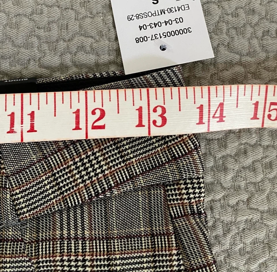 New - Rickis Women's Plaid Pants - Size S - photo 5