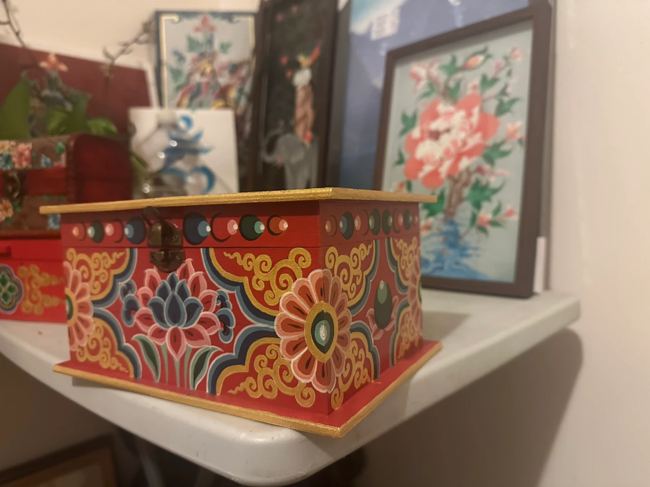 Decorative Wooden Trinket Box - photo 4
