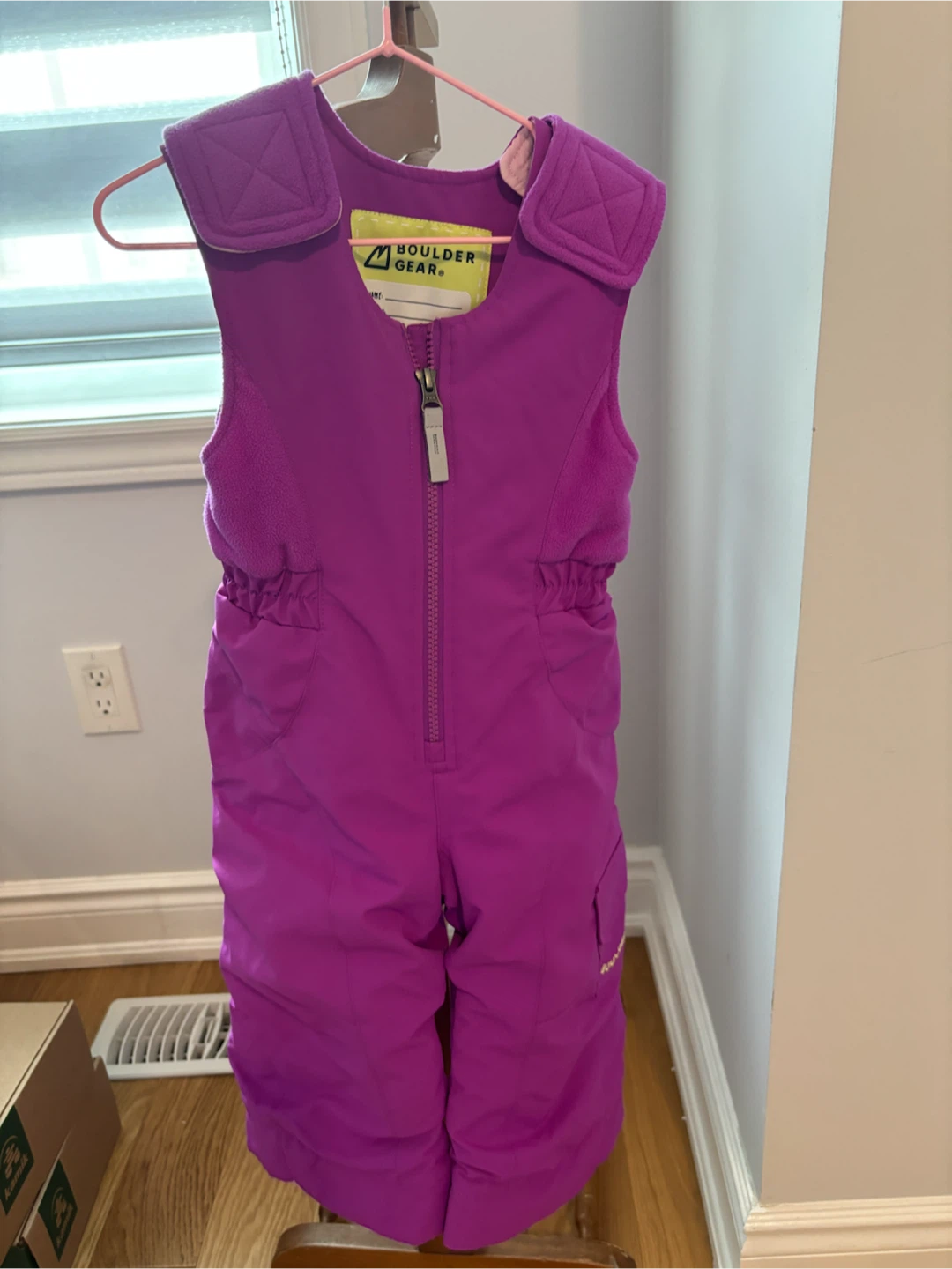 Boulder Gear Purple Snowsuit Bibs - Size Medium