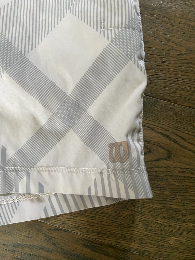 Boys Wilson Athletic Plaid Shorts Size Youth M - photo 2