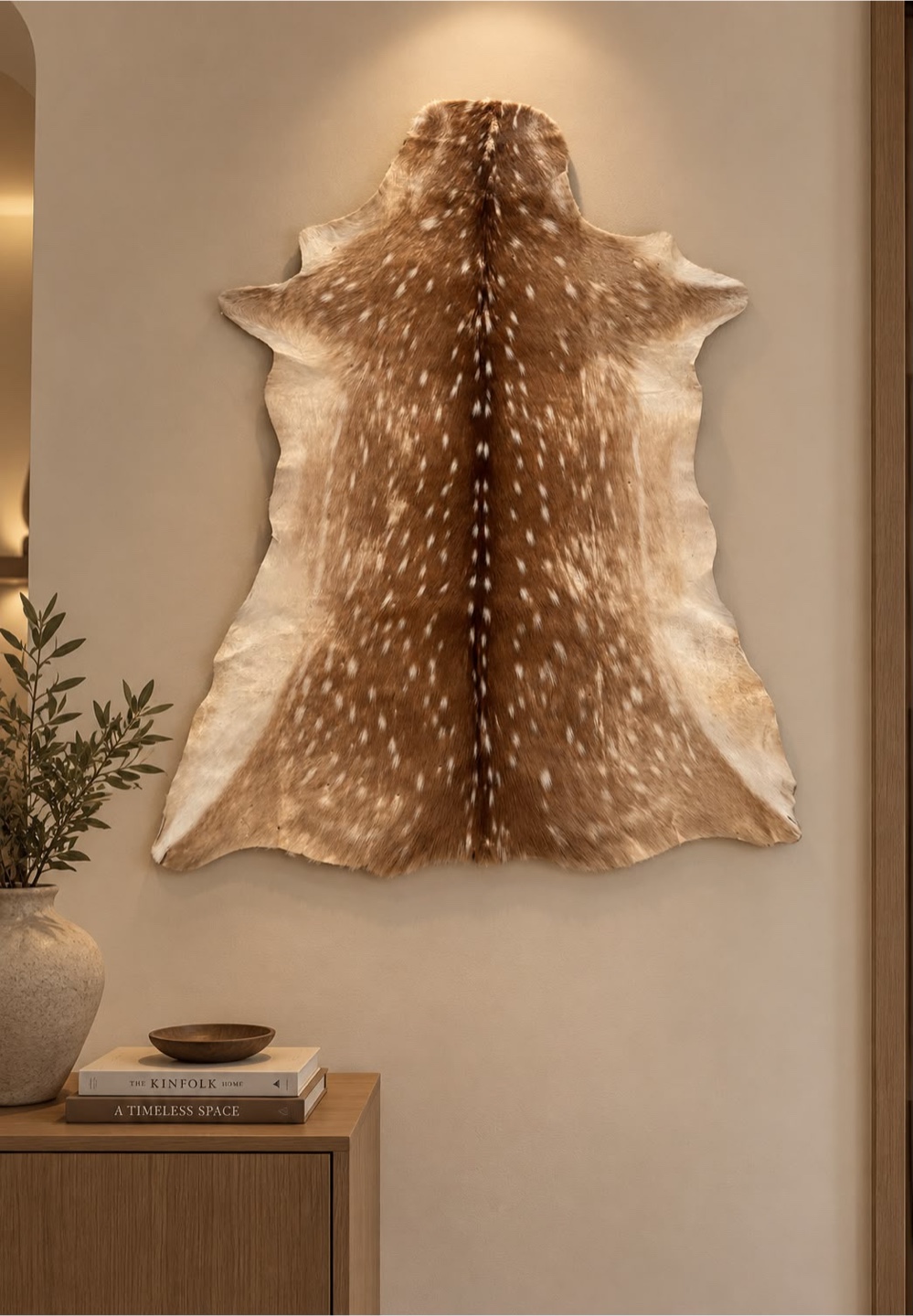 Top Grade Axis Deer Skin