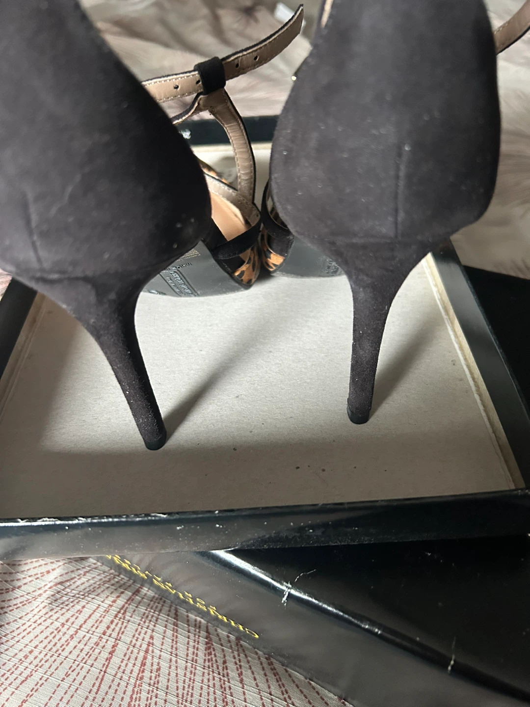 BNIB Christian Siriano Leopard Print Heels - photo 3