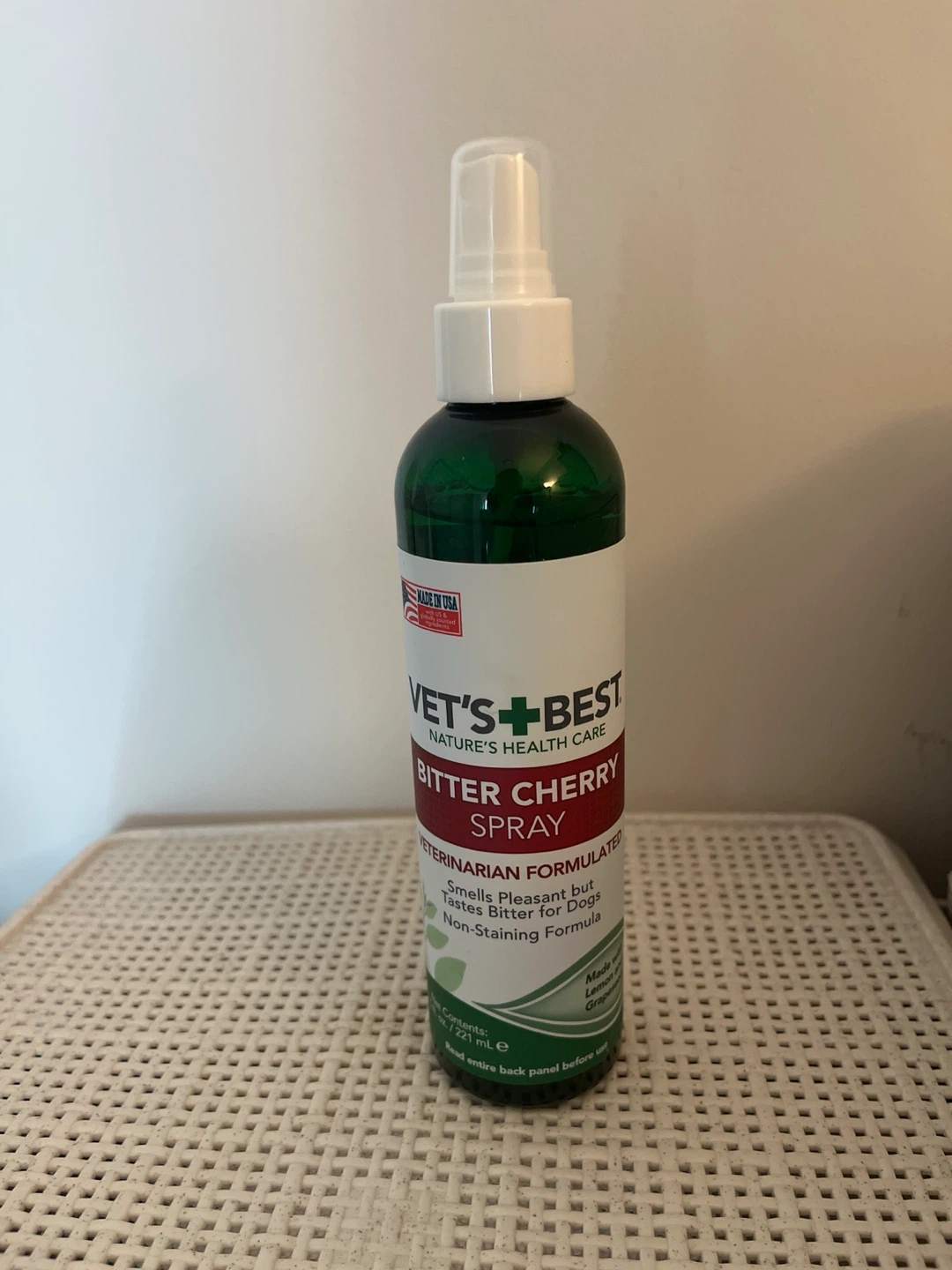 Vet's Best Bitter Cherry Spray for Dogs - 8 fl oz