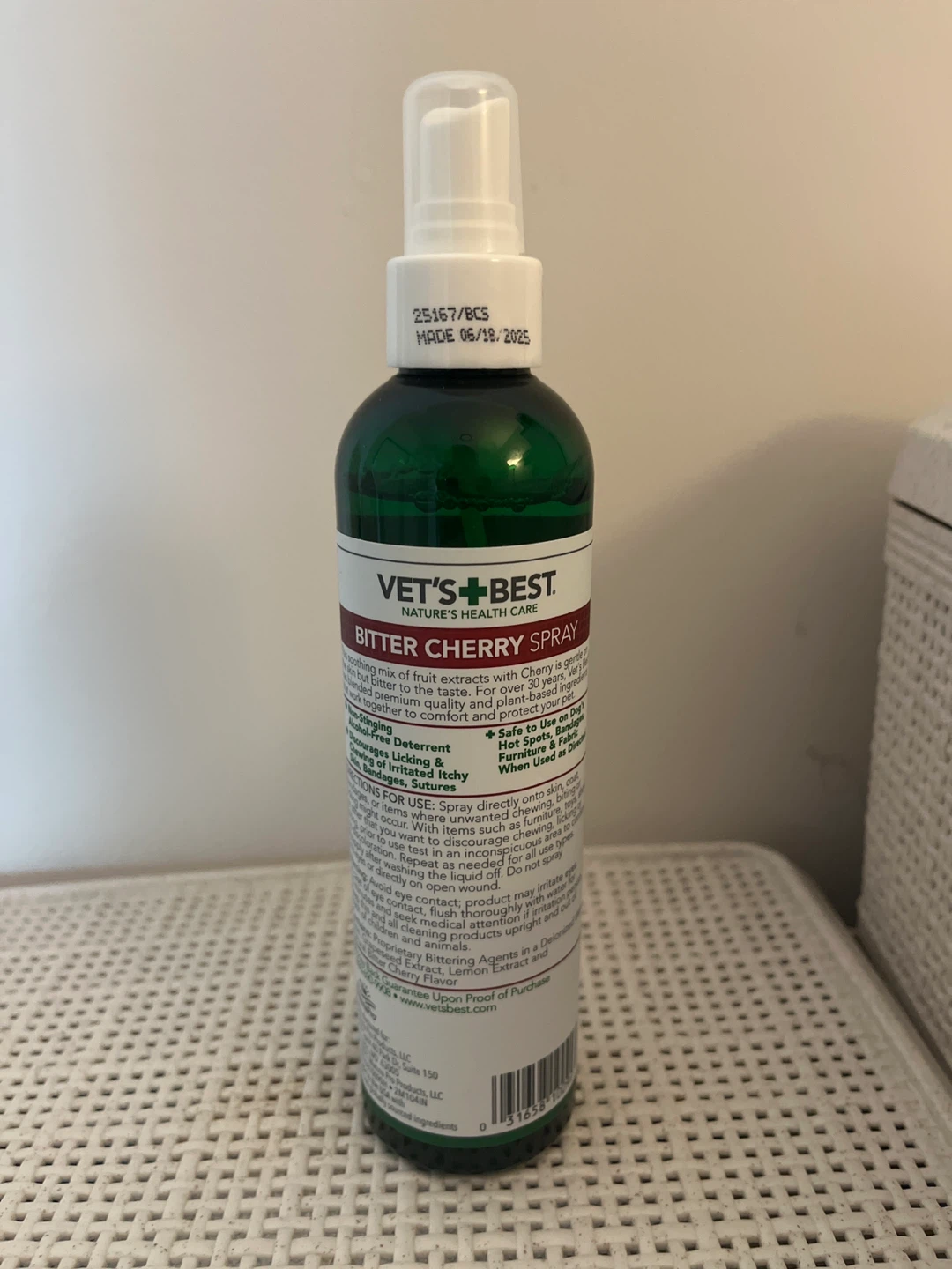 Vet's Best Bitter Cherry Spray for Dogs - 8 fl oz - photo 2