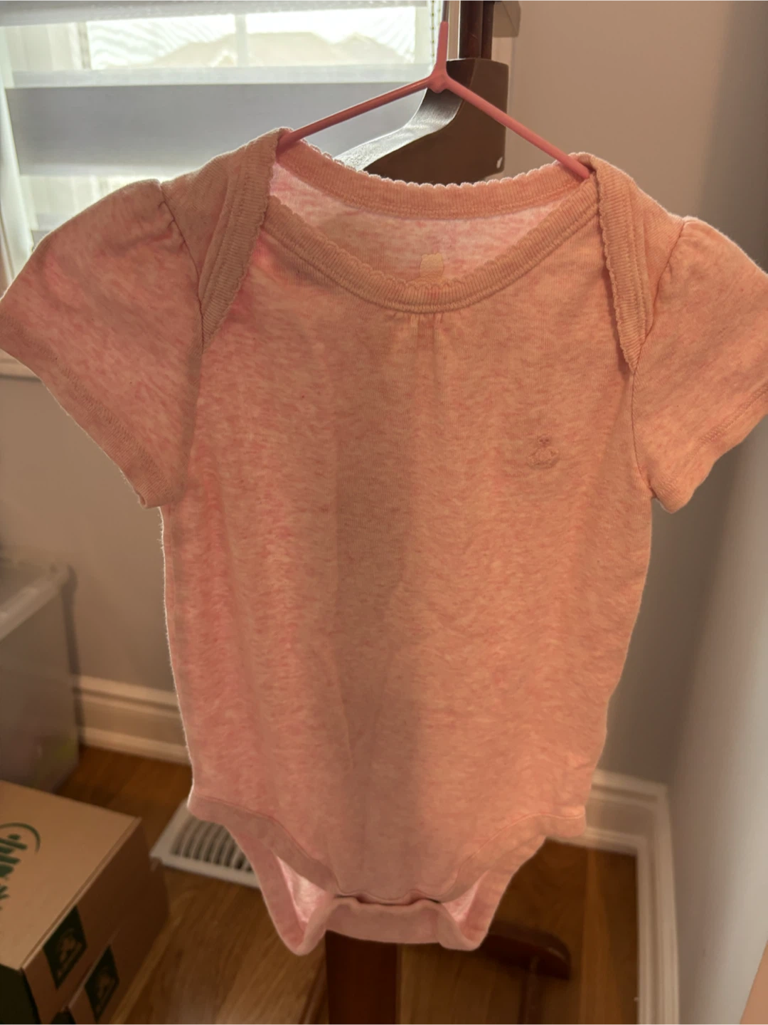 Pink Baby Onesie and Pants Set