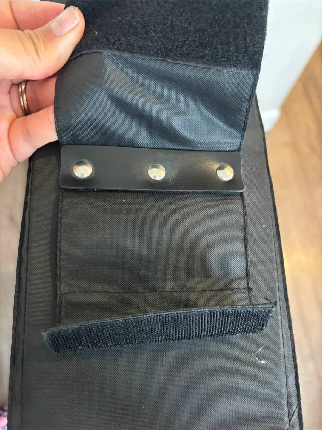 Black Hanging Closet shoe Organizer - photo 2