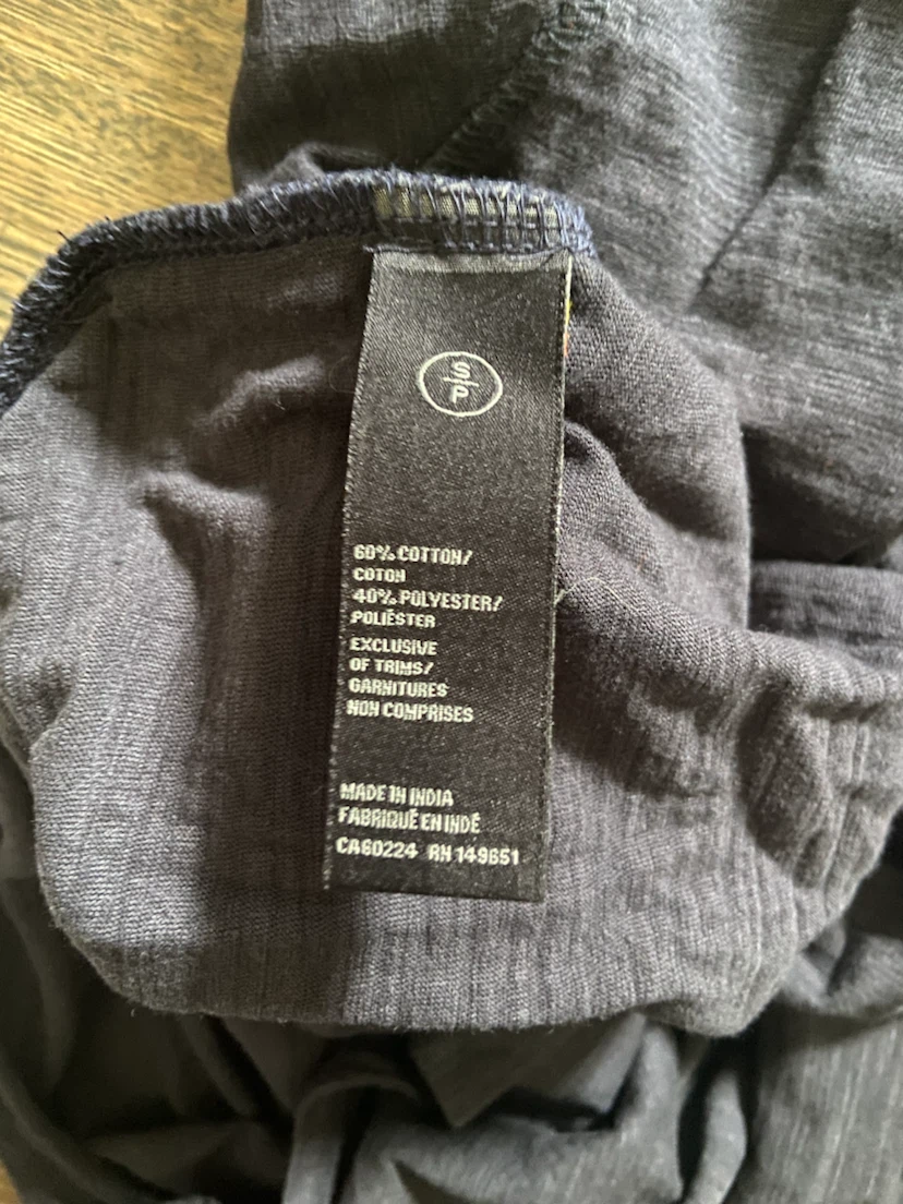EUC: Buffalo David Bitton Henley T-Shirt Navy Blue S - photo 5