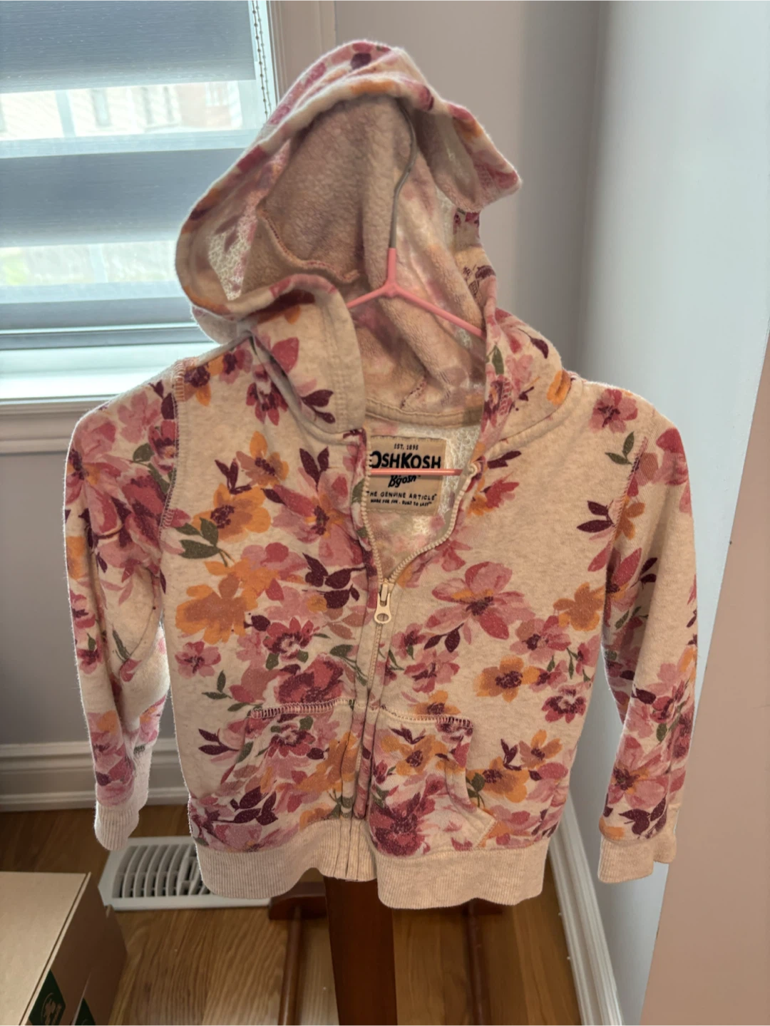 OshKosh B'gosh Floral Hoodie
