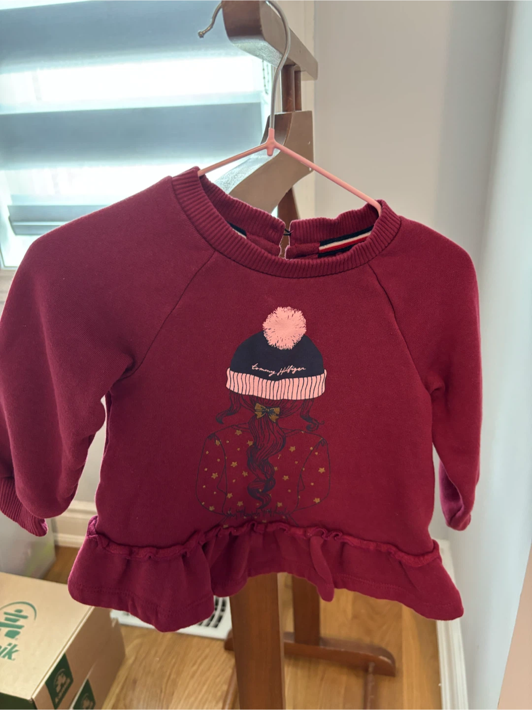 Tommy Hilfiger Baby Girls Sweater & Star Leggings Set