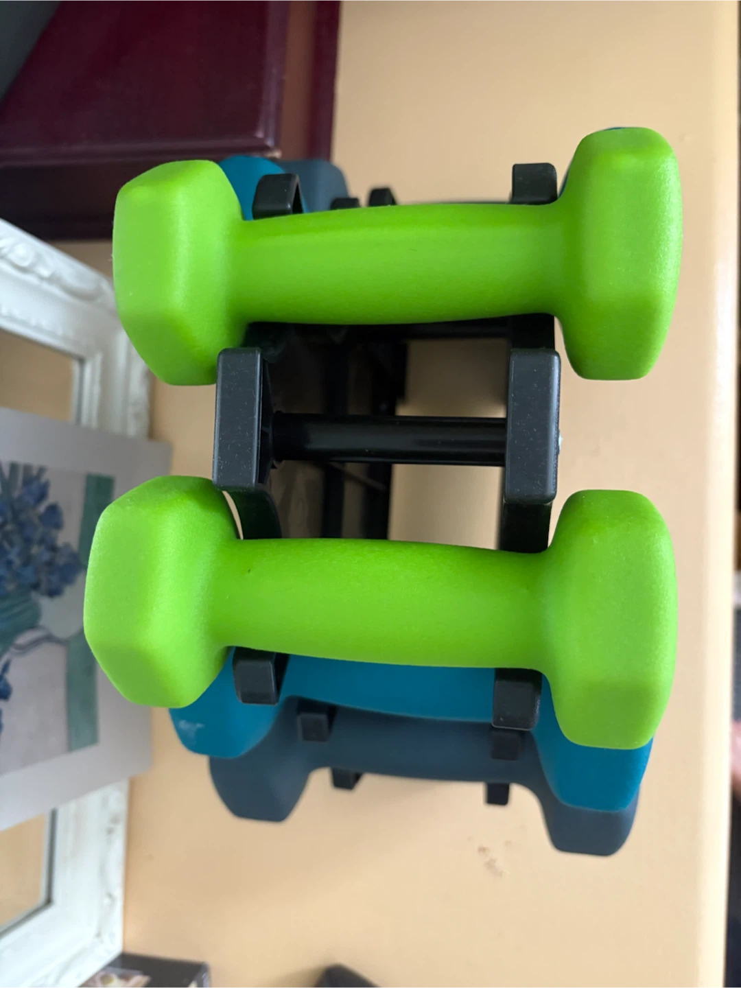 Songmics Dumbbells with Rack (1kg, 2kg, 3kg) - photo 2